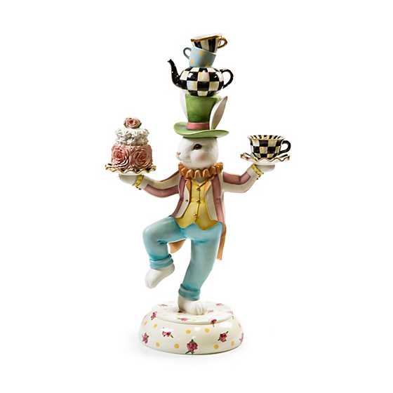 MackenzieChilds Rose Rabbit Centerpiece Shop Dekado