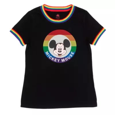 Disney Store Micky Maus Rainbow Disney TShirt für Damen