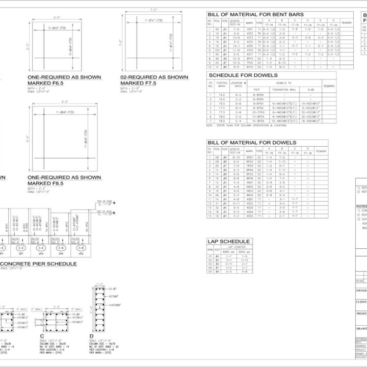 Rebar & Concrete Detailing Services in New York, USA