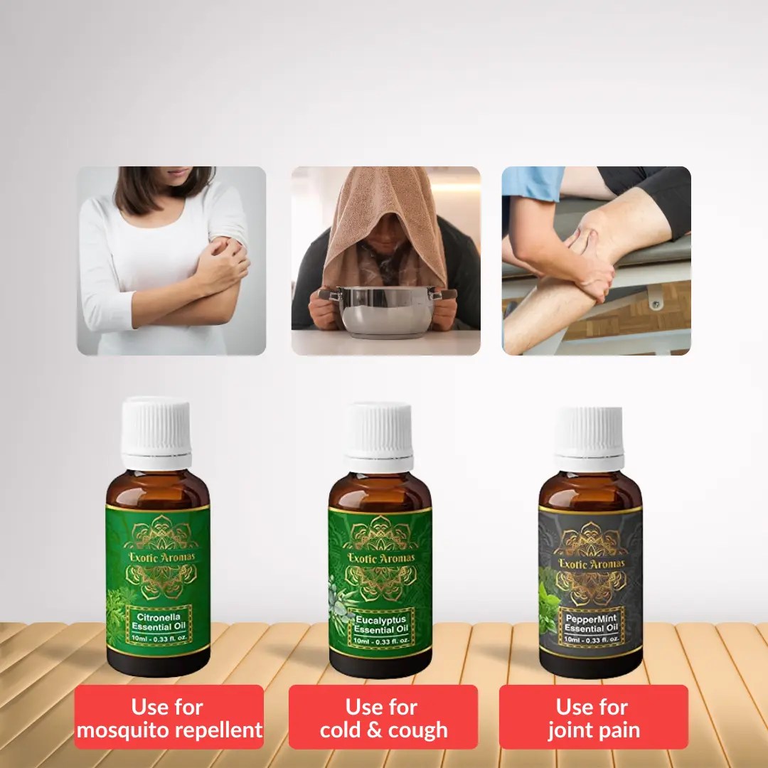 Essential Oil Pack of 15 Lavender Rose Sandalwood Jasmine Orange