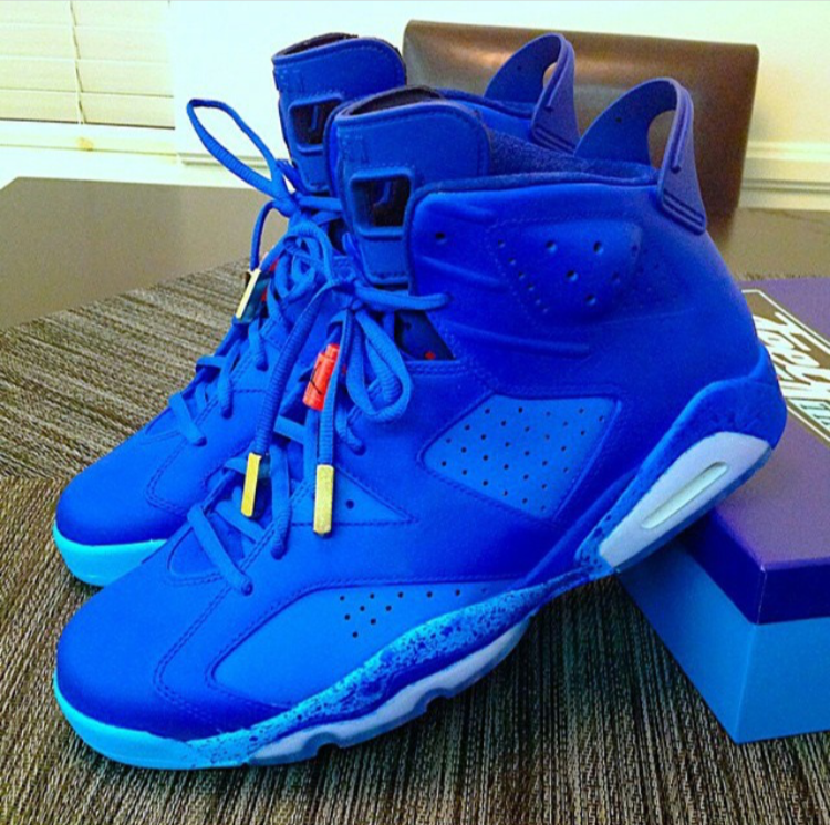 Jordan 6 Ice Cold Customs FEELGOOD THREADS