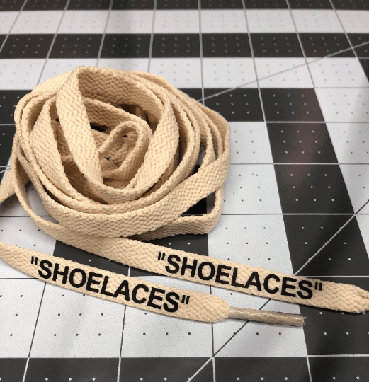 Premium Off White Replacement Laces Silicone Pressed 54” and 63