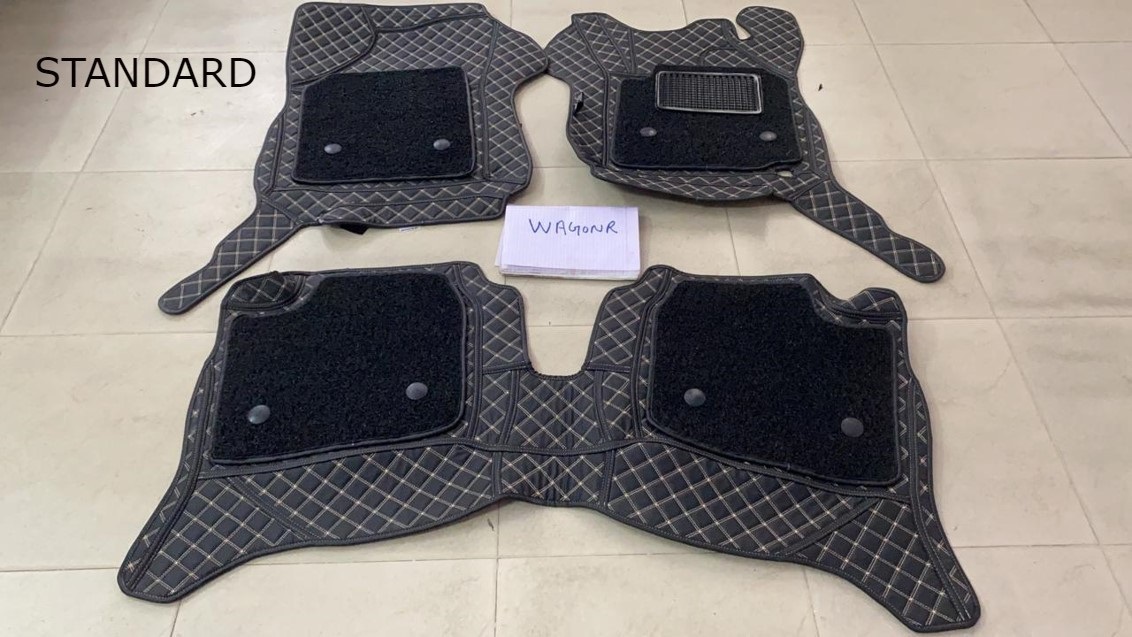 Plastomate 7D Car Mats Set for Maruti WagonR Car Shopfelicity.in