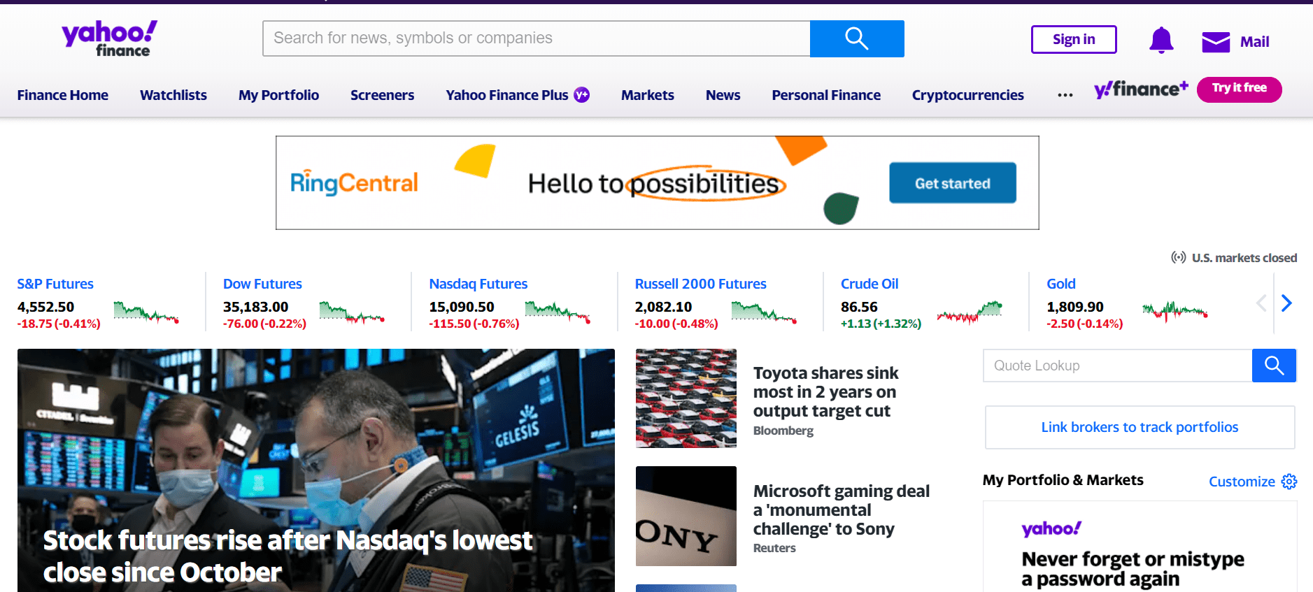 Yahoo Finance Stock Quotes What is Yahoo Finance How to Do Yahoo Finance Stock Quotes