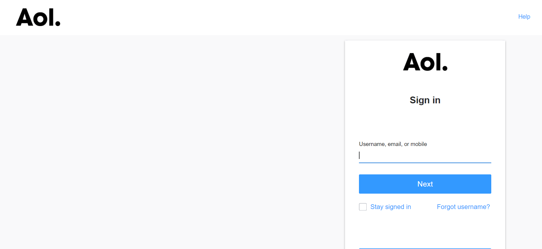 AOL Sign up Email Account Sign Up Mail Login