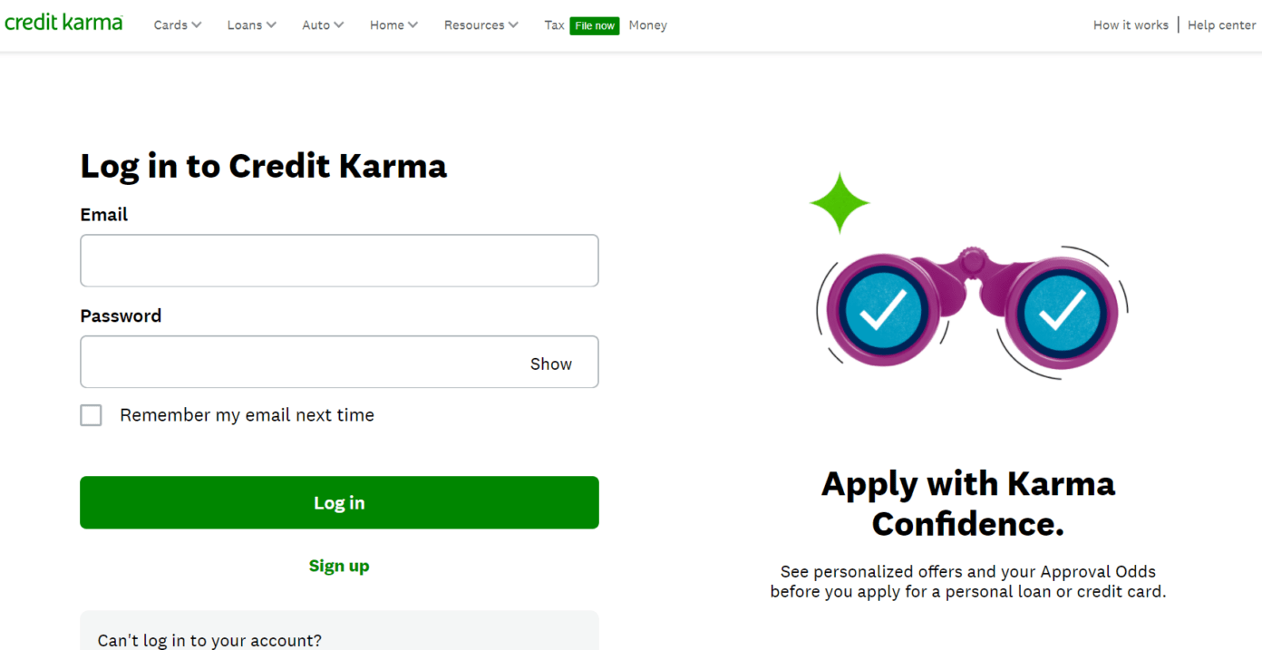 Credit Karma Login My Account Offers, Sign Up App SFT