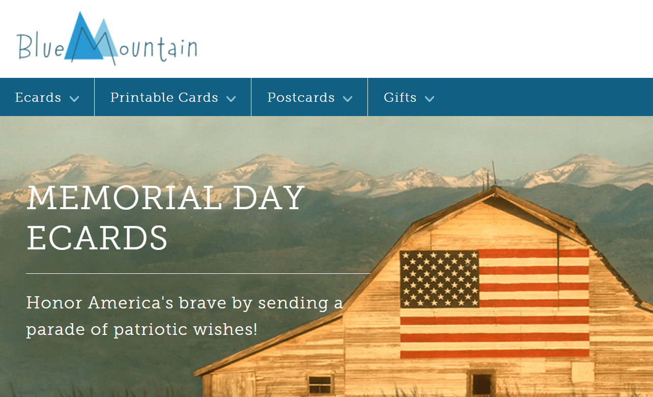 Send Blue Mountain eCard To Your Friends