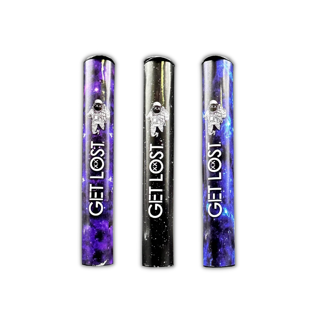 Pre Roll Galaxy Tubes Plastic Get Lost