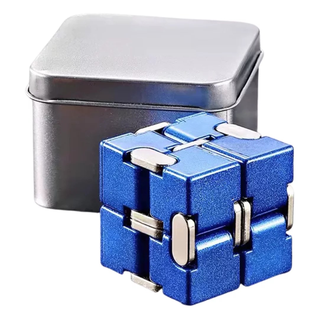 Metal Infinity Cube Gifts of Joy The Fidget Experts