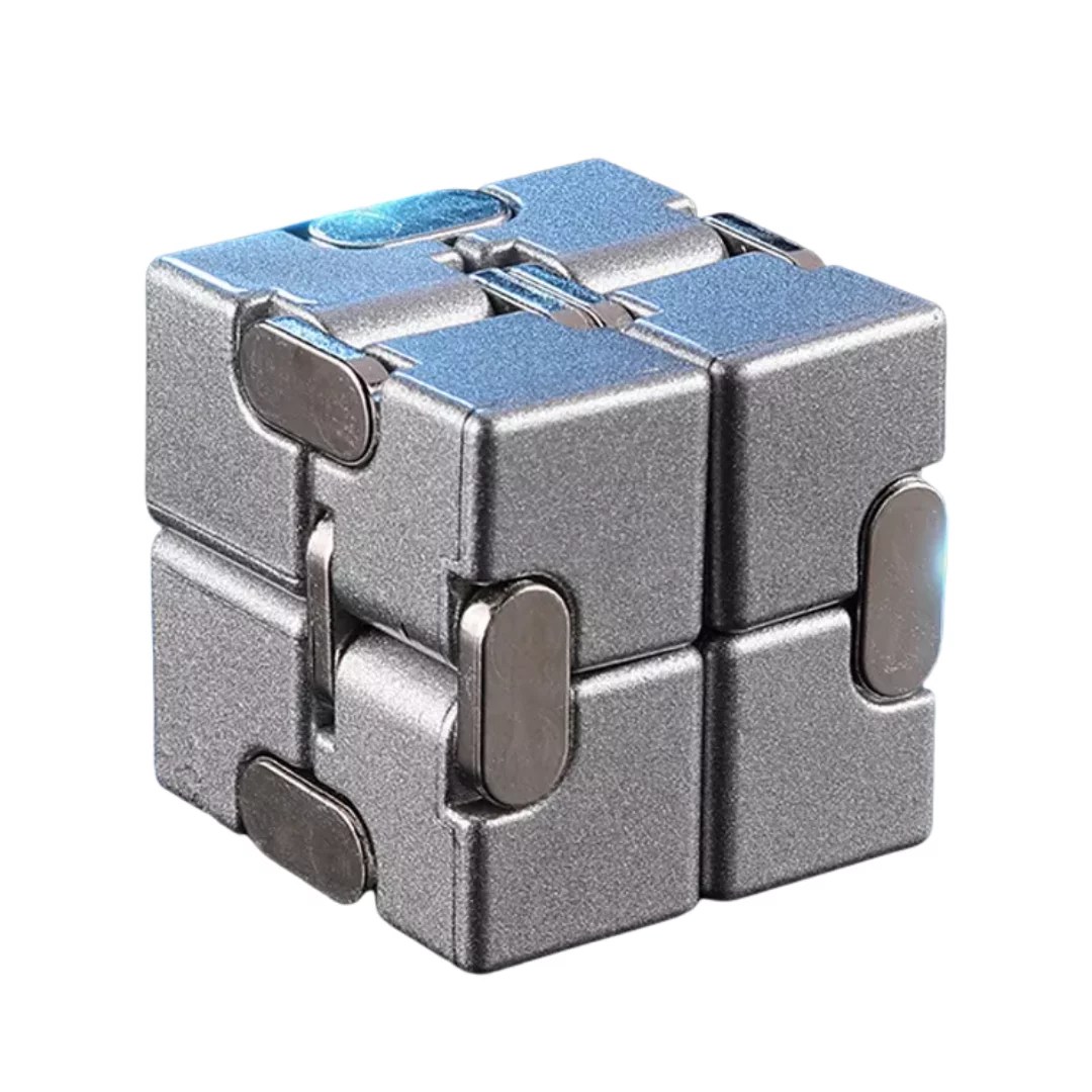 Metal Infinity Cube Gifts of Joy The Fidget Experts