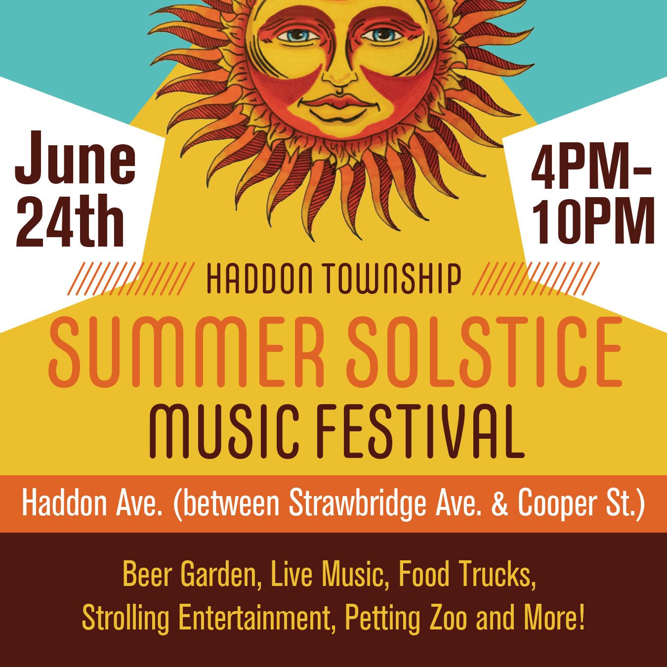 Summer Solstice 2022 Festival Summer Solstice Music Festival - Haddon Township
