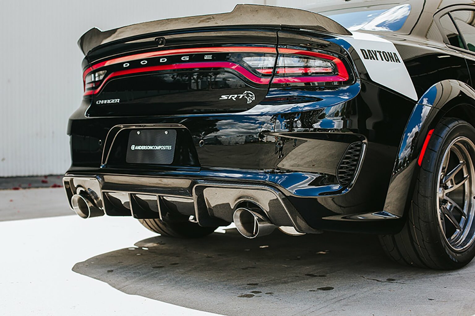 Charger Hellcat Carbon Fiber Rear Diffuser SHOPHELLCAT