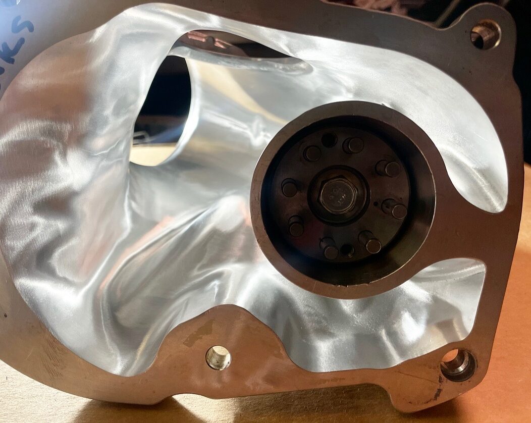 Ported 2.4L Stock Bearing Plate & Snout SHOPHELLCAT