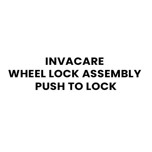 Invacare Wheel Lock Assembly Push To Lock — Shop Home Med