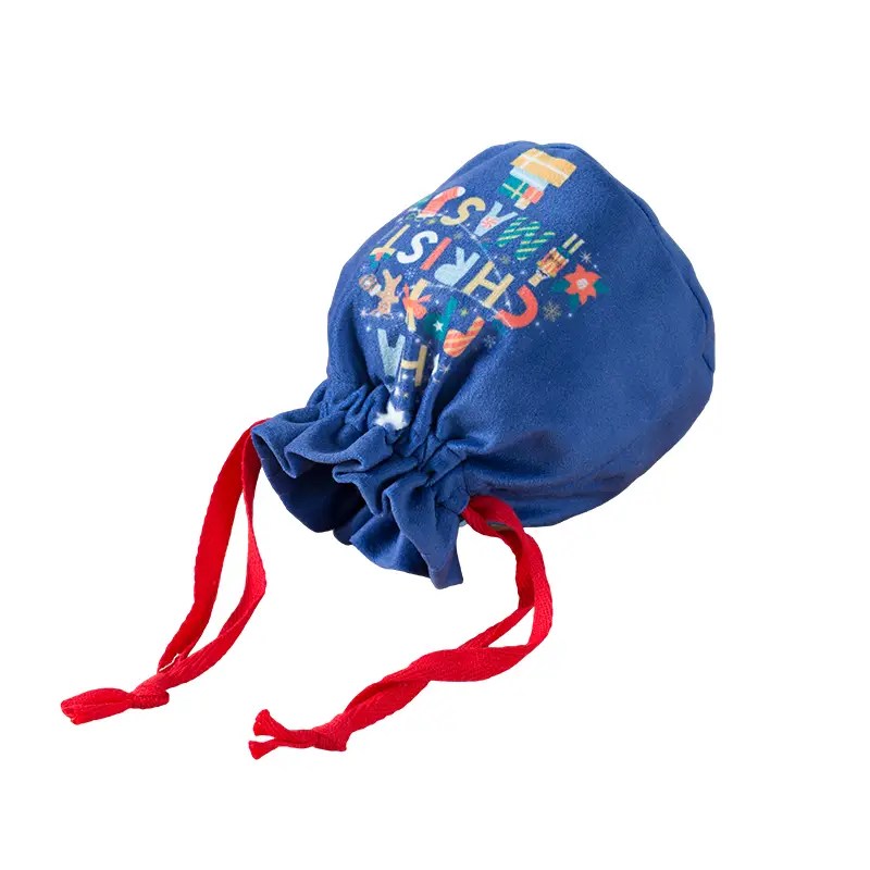 China custom extra large drawstring gift bags bulk wholesale OEM