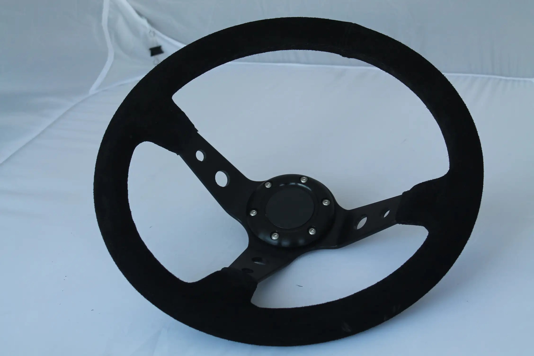 PVC Suede Steering Wheel custom toyota steering wheels