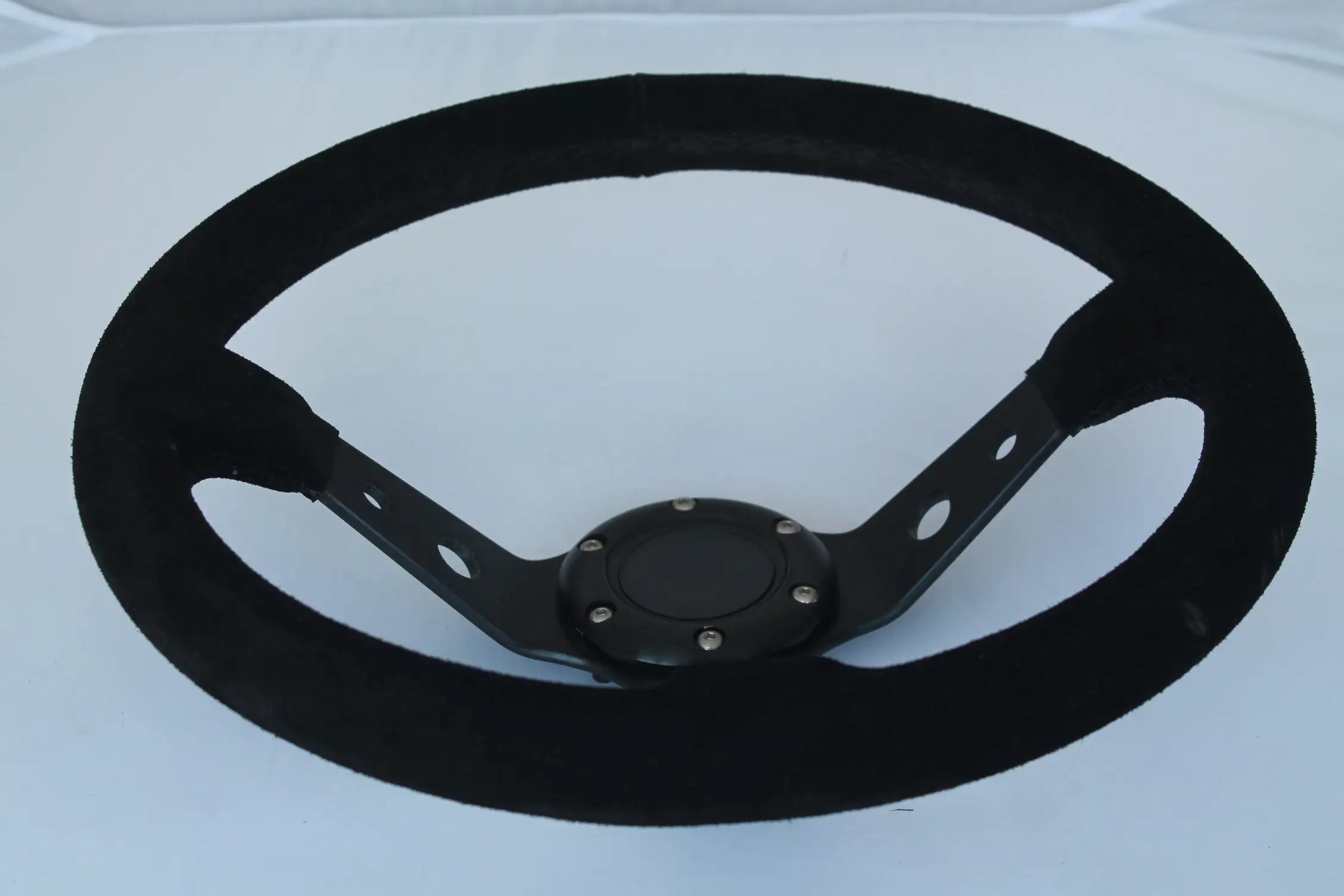 PVC Suede Steering Wheel custom toyota steering wheels