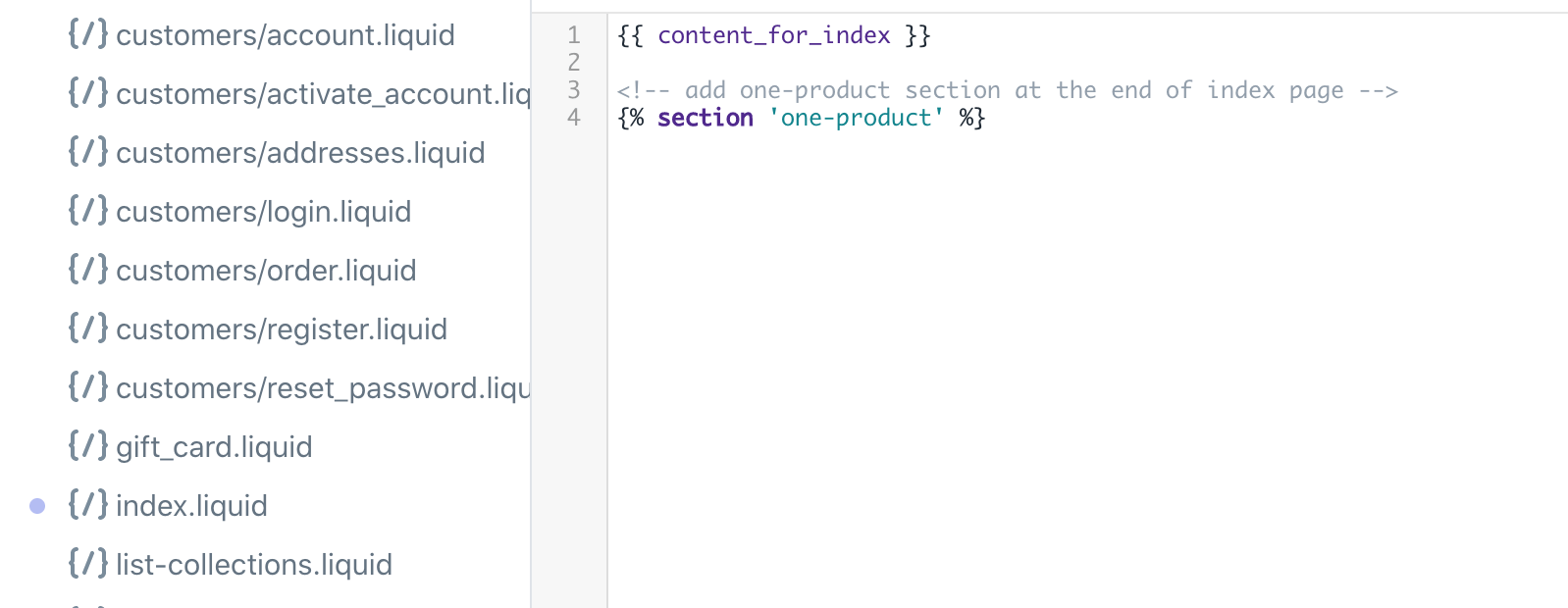 New Shopify Theme structure of liquid Shopify Salaryman