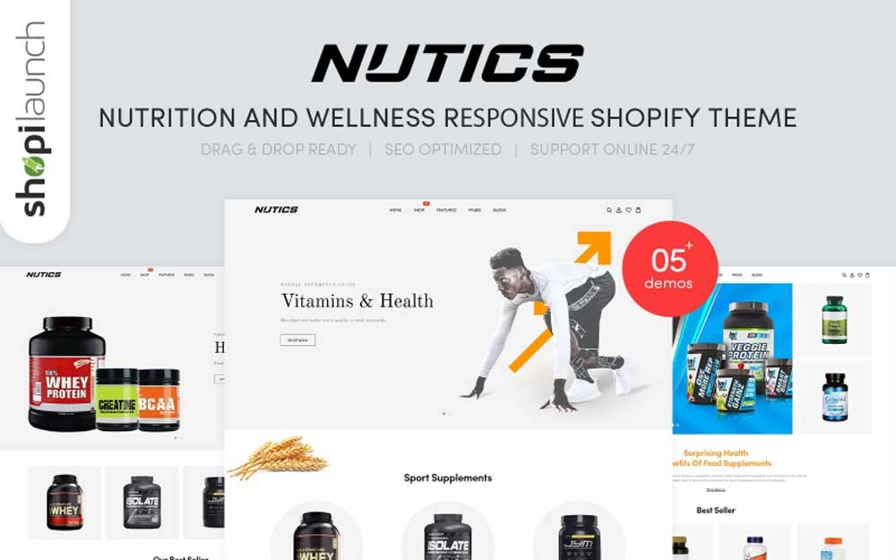 Best Converting Shopify Supplement Store Themes For 2023