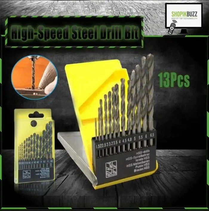 Drill Bit Set 13pcs Barma High Quality Shopikbuzz