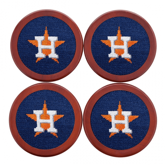 Houston Astro Coaster Set Smathers & Branson Iris Gifts & Décor