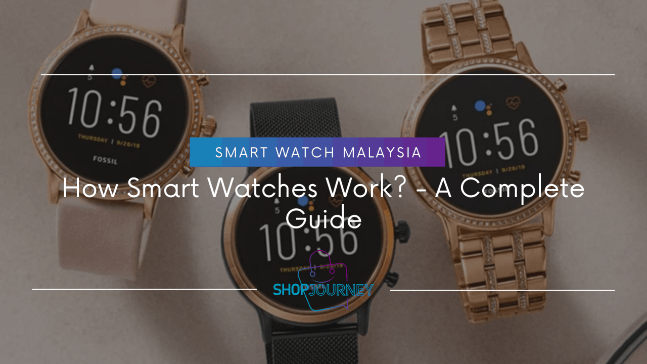 How Smart Watches Work? A Complete Guide Shop Journey