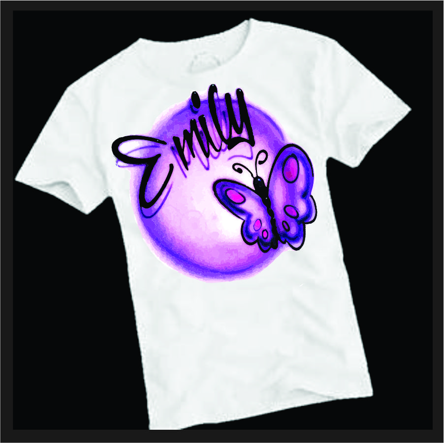 Airbrushed TShirts Kaman's Art Shop Kamans