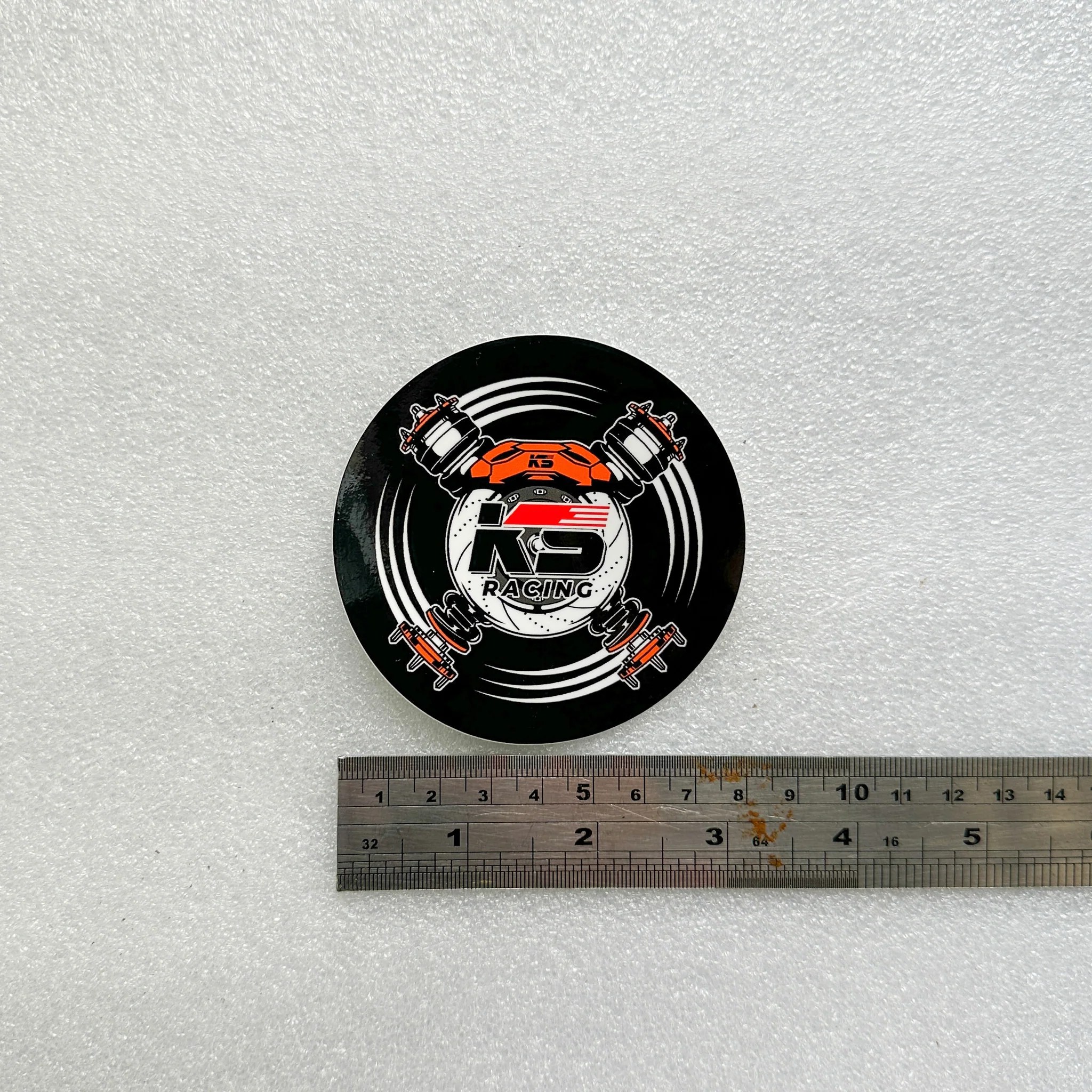 KS RACING 8cm Sticker