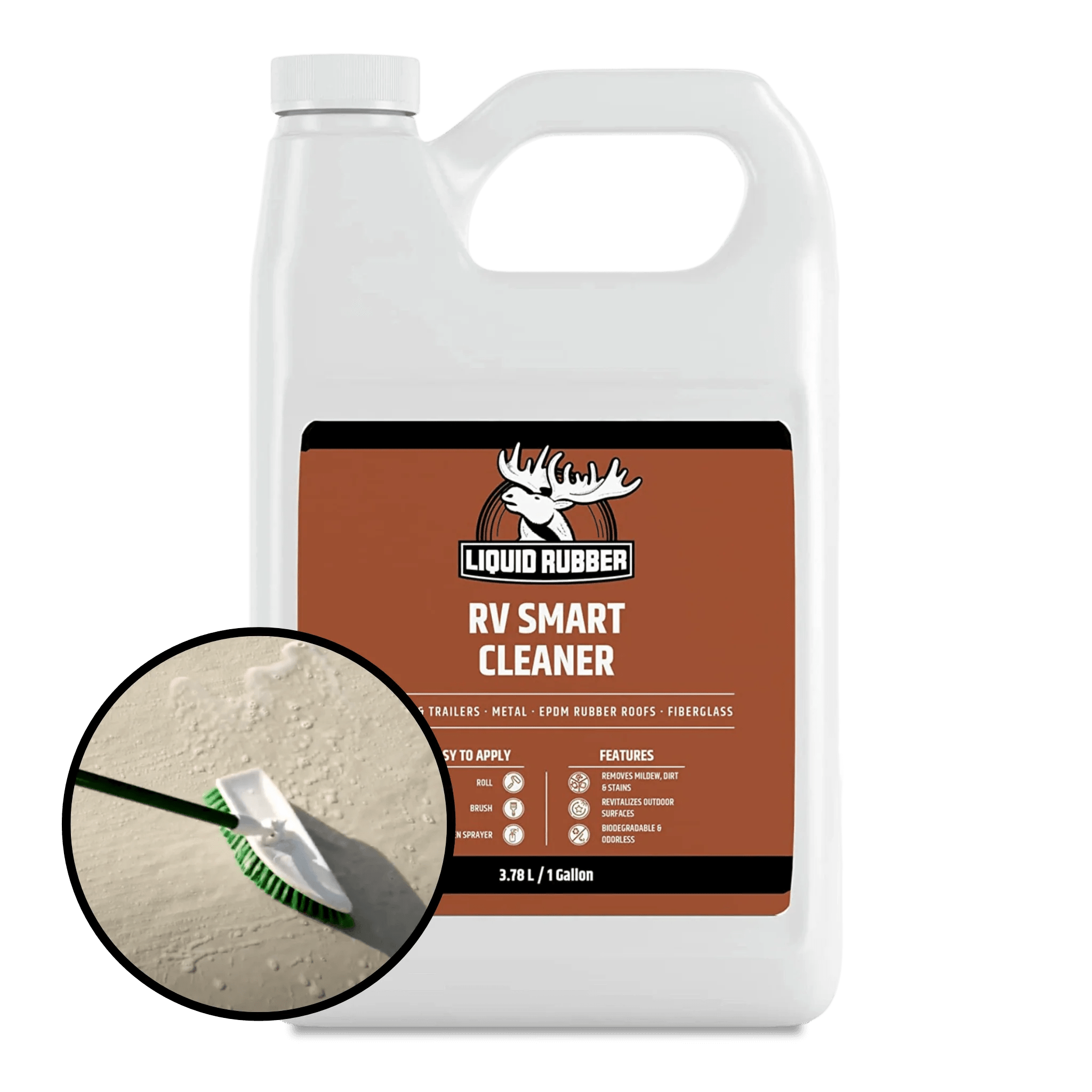RV Roof Smart Cleaner Liquid Rubber