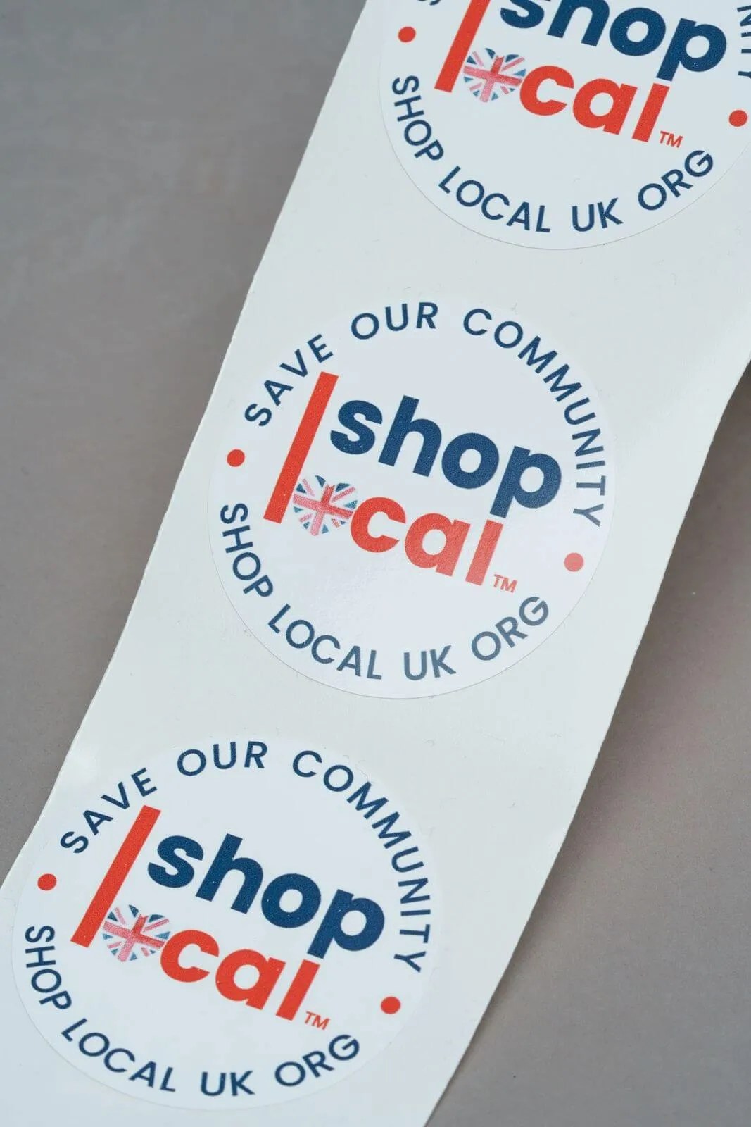 Wearable Stickers Shop Local UK Org