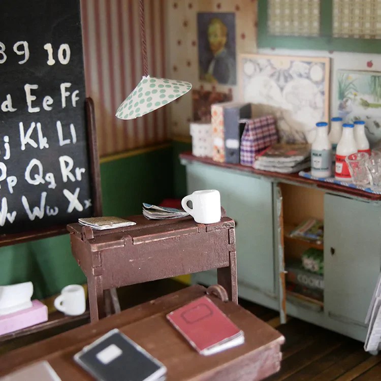 Mouse Mansion Wooden DIY Furniture Kits Classroom Shop Merci Milo