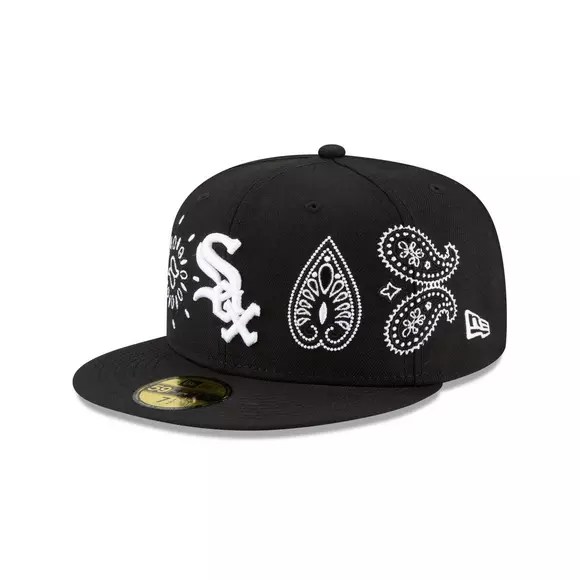 ShopMeta New Era Chicago White Sox Bandana Front 59FIFTY Fitted Hat