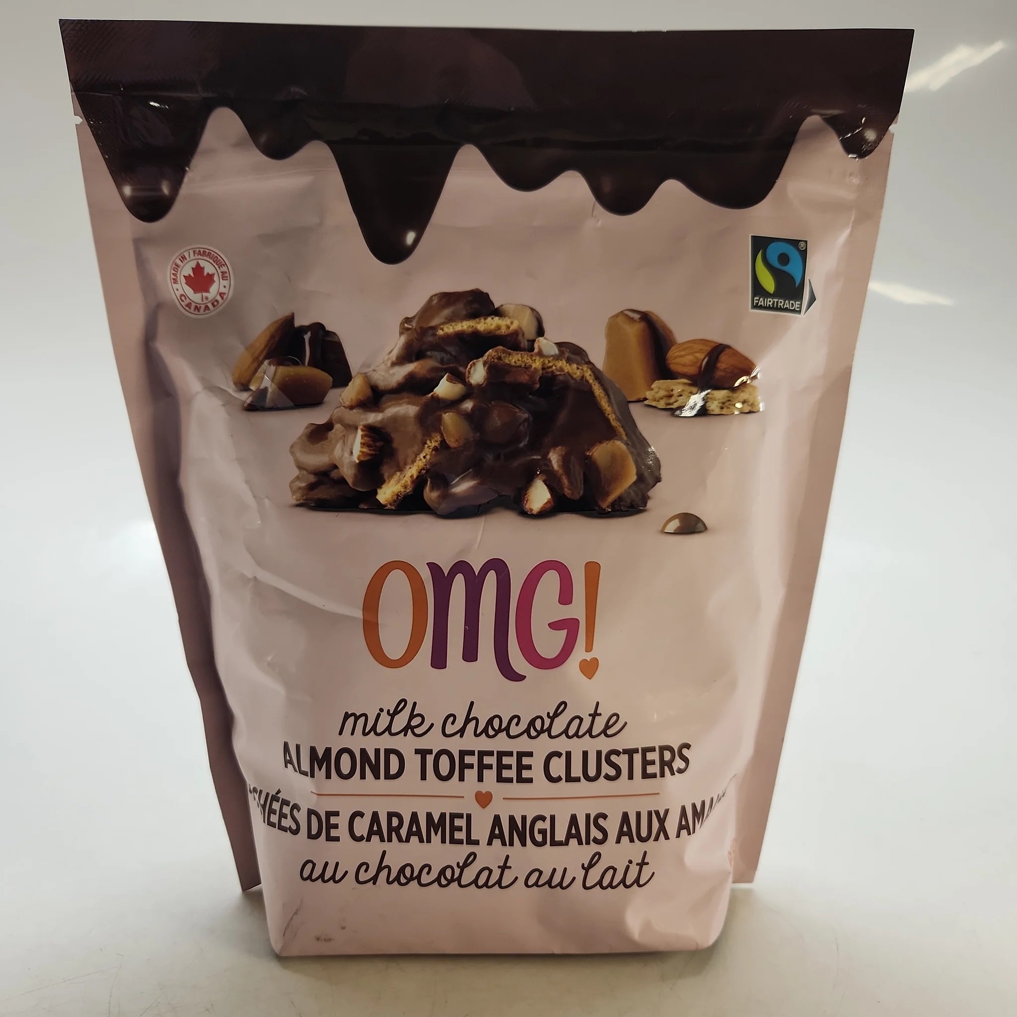 OMG! Milk Chocolate Almond Toffee Clusters Morrow's of Drumbo