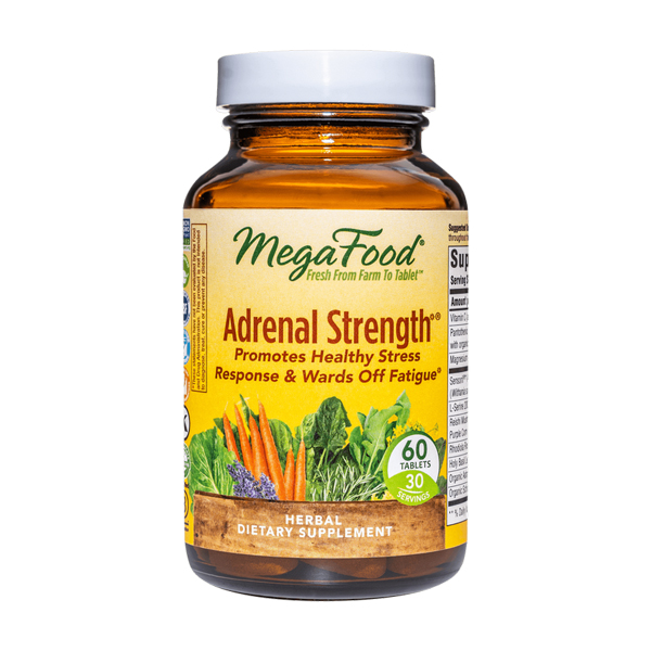 MegaFood Adrenal Strength 30 TABS Supplements & Vitamins Store