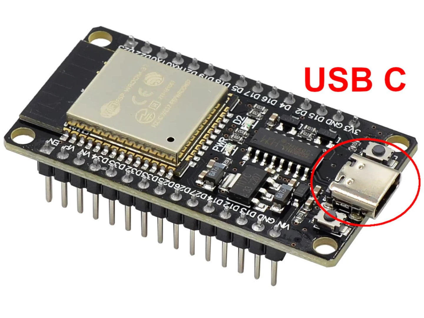 DoIt ESP32 IoT Entwicklungsboard ESP32 DEVKIT V1 USBC ShopOfThings