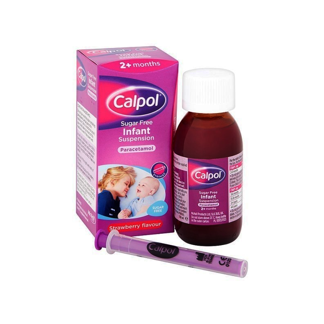 Calpol Infant Paracetamol Suspension 2+ Months 100ml ShopOnClick