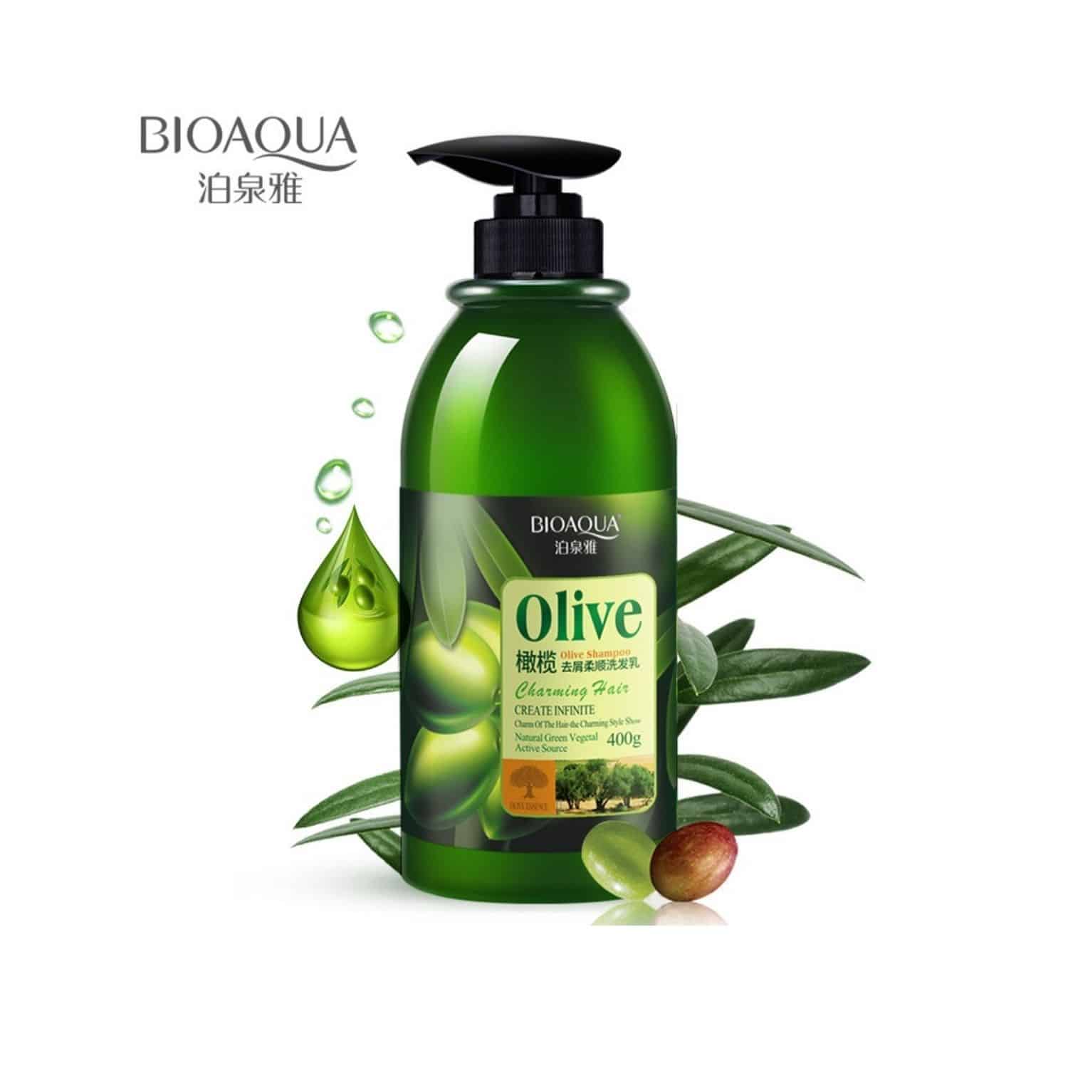 BIOAQUA Olive Shampoo Hair Care SHOPPE.LK