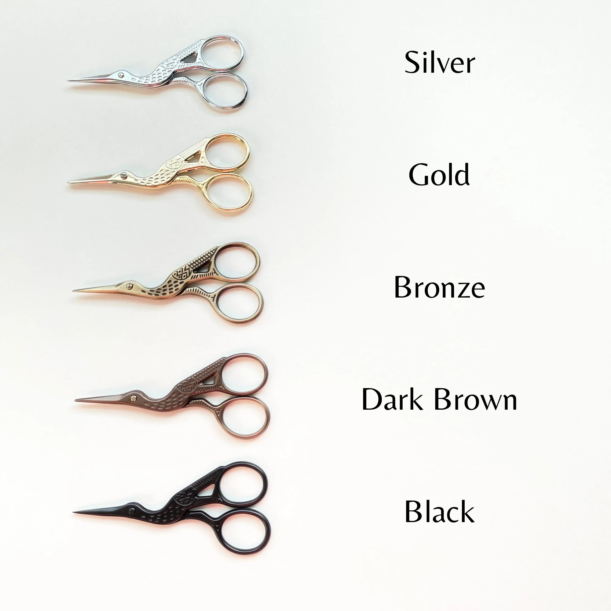 Stork Embroidery Scissors Pelavida Shop For Life