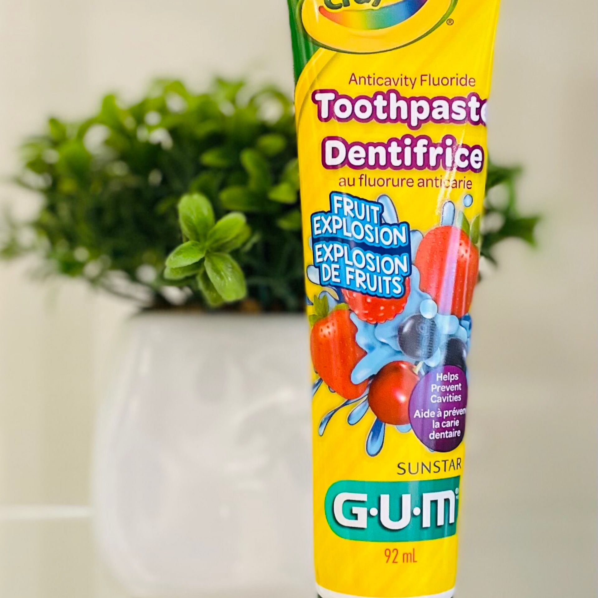 Sun StarCrayola Anticavity Fluoride TP Fruit Explosion Oral Health
