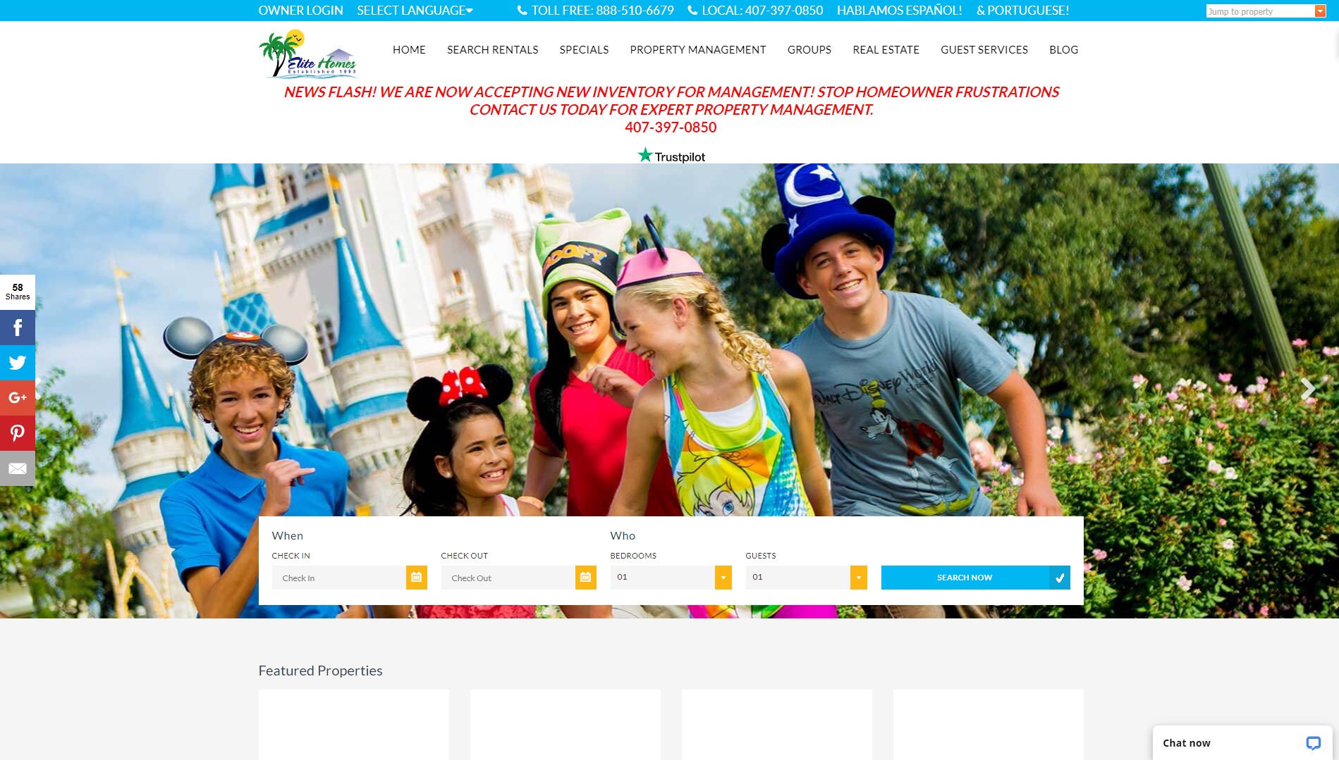 Elite Vacation Homes Reviews Read Reviews And Share Your Experience!