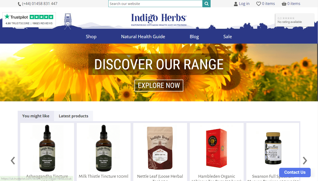 Indigo Herbs Reviews