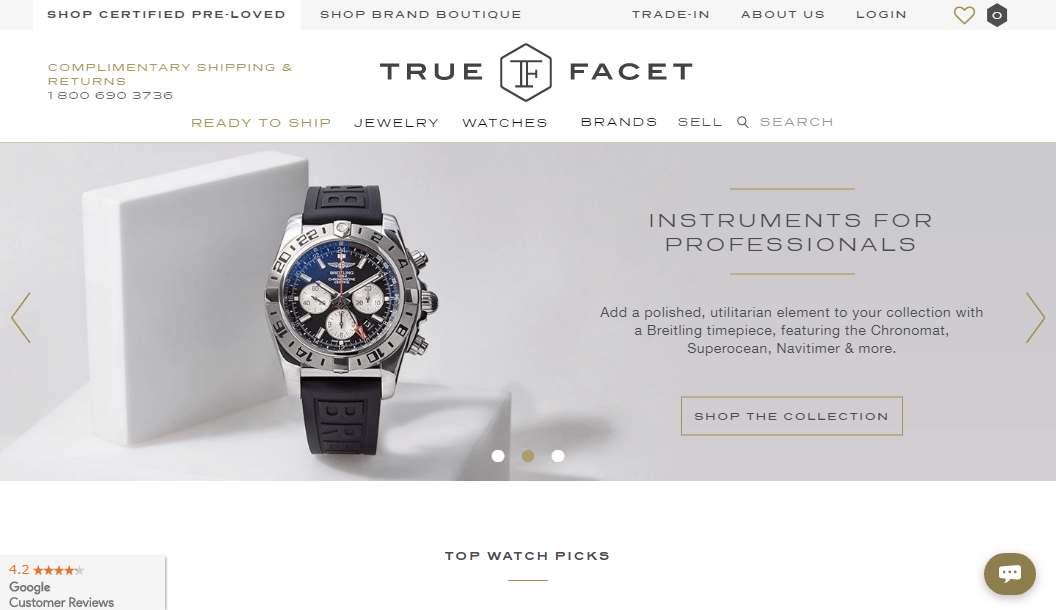 True Facet SHOPPERS PLUS