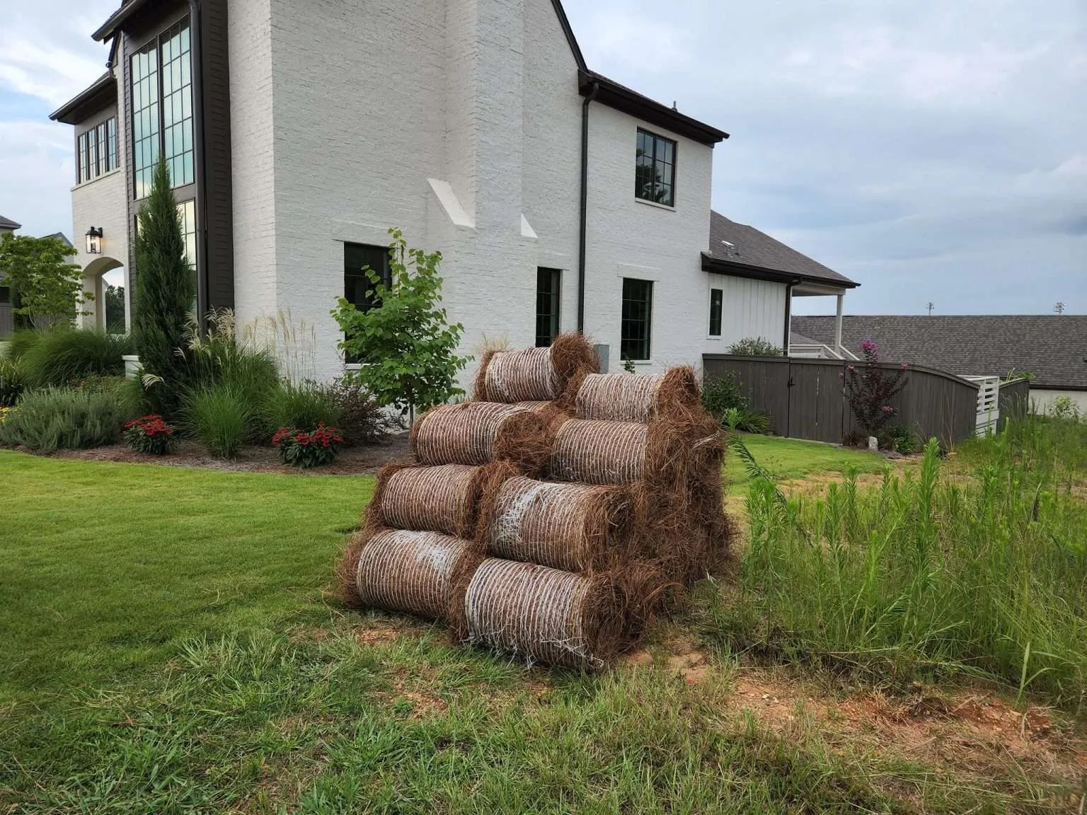 How does Pine Straw help prevent weeds? Shop Pike Road