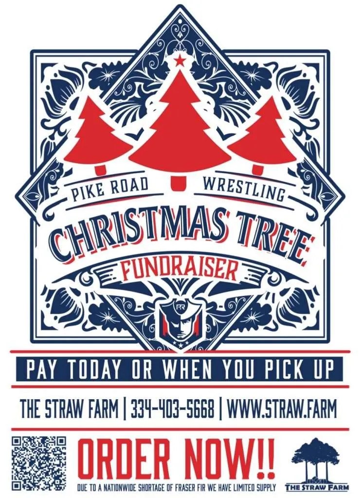 Christmas Tree Fundraiser benefiting PRHS Wrestling team Shop Pike Road