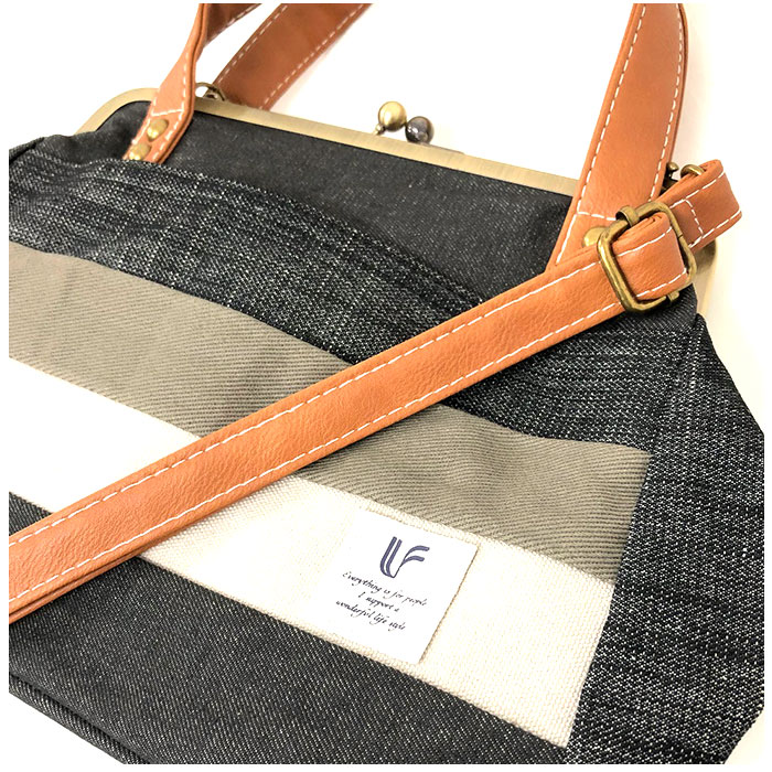 ショルダーバッグ 通販ショルダーバッグ レディース 斜めがけ 大人 2way ショルダーバック がま口 バッグ 通勤 通学 おしゃれ シンプル