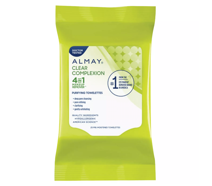 Almay Clear Complexion Makeup Remover 3pack Shopping Bookmarks