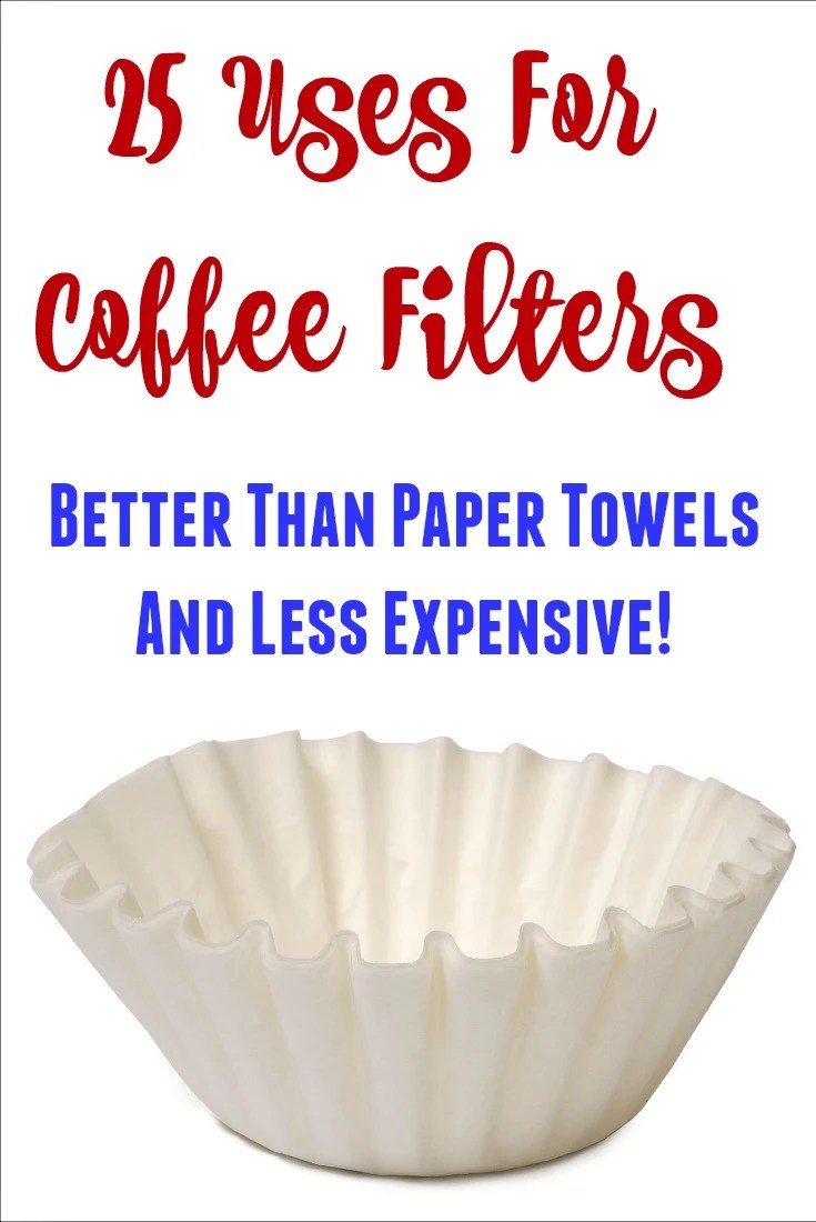 25 Uses For Coffee Filters From Crafts to Kitchen Hacks Shopping Kim