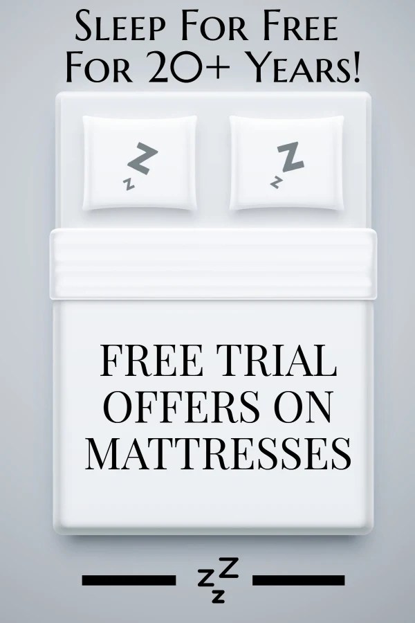 Can You Say Free Mattresses? List of over 25 Free Mattress Trial Offers