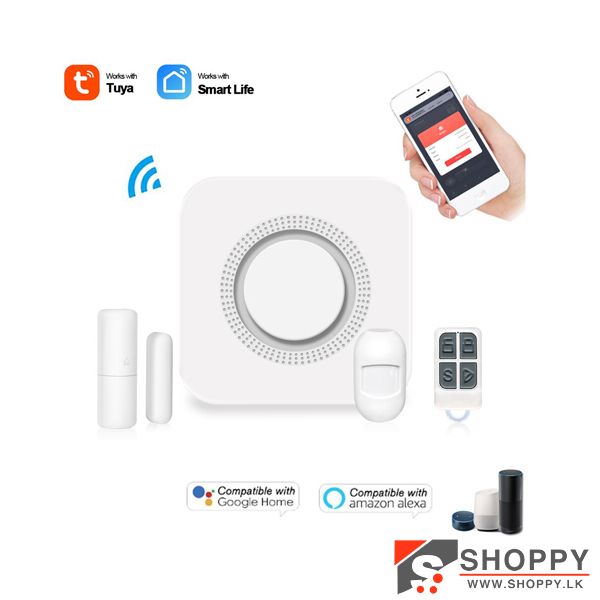 TUYA Mini Wifi Burglar Alarm System (6M) Shoppy Computers & Tech