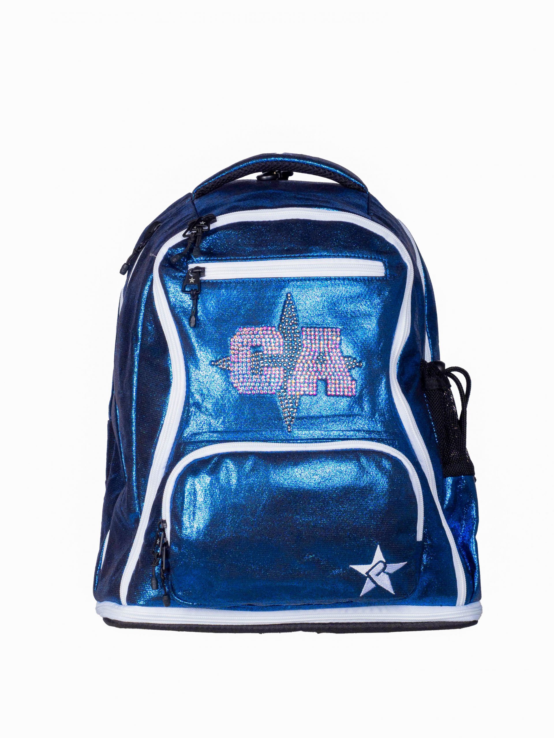 Rebel Dream Bag Plus Royal Faux Suede with White Zipper and